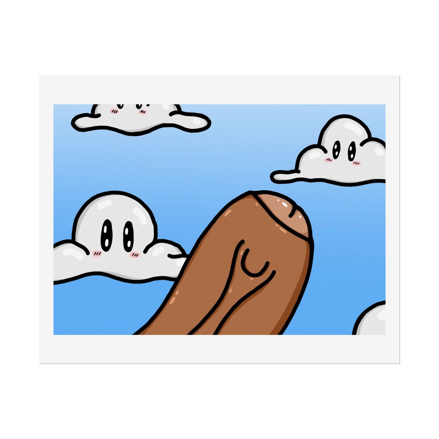 "HEAD IN THE CLOUDS, AHMED FROM THE SPA" POSTER