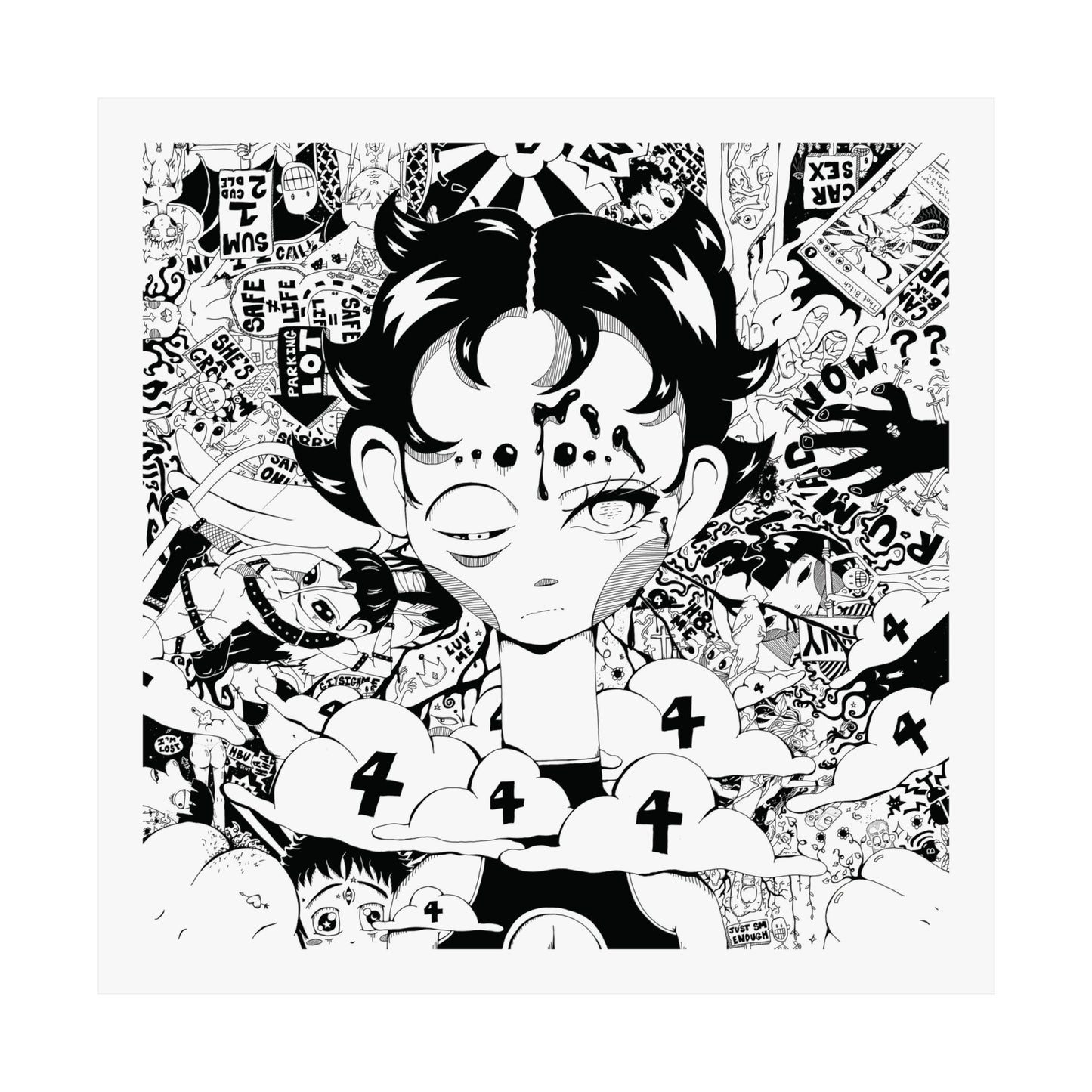 "DRIVING HOME FROM PALM SPRINGS ALWAYS MAKES ME WANT TO CRY" POSTER